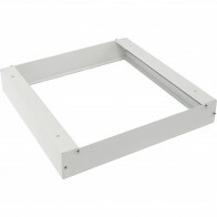 LED Panel 30x30 - Aigi - Aufbaurahmen - Aluminium - Weiß