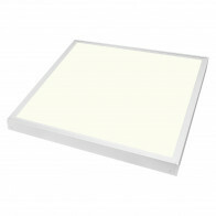 LED-Panel 60x60 - Velvalux Lumis - Natürliches Weiß 4000K - 36W - Aufbau - Quadratisch - Weiß - Flimmerfrei