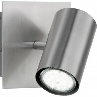 LED Wandfluter - Trion Mary - GU10 Sockel - Quadratisch - Mattes Nickel - Aluminium