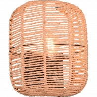 LED Wandspot - Trion Tuna - E27 Fassung - 1-flammig - Oval - Matt Schwarz - Aluminium