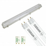 OSRAM - LED TL Leuchtstofflampe T8 mit Leuchtstofflampe - SubstiTUBE Value EM 830 - Aigi Hari - 120cm Doppel - 32.4W - Warmweiß 3000K
