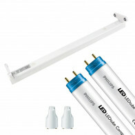 PHILIPS - LED TL Leuchtstofflampe T8 mit Leuchtstofflampe - CorePro LEDtube EM 865 - Aigi Dybolo - 60cm Doppel - 16W - Tageslicht 6500K | Ersetzt 36W