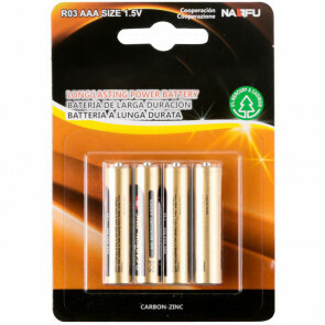Batterij - Aigi Zum - AAA/LR03 - 1.5V - Alkaline Batterijen - 4 Stuks
