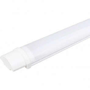 LED Balk - Aigi Tynom - 40W - Waterdicht IP65 - Natuurlijk Wit 4000K - Mat Wit - Kunststof - 120cm