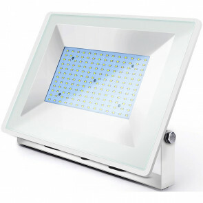LED Bouwlamp 150 Watt - LED Schijnwerper - Aigi Iglo - Helder/Koud Wit 6400K - Waterdicht IP65 - Mat Zwart - Aluminium