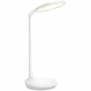 LED Tafellamp - Aigi Diplo - 6W - Aanpasbare Kleur - Dimbaar - Rechthoek - Mat Zilver - Kunststof