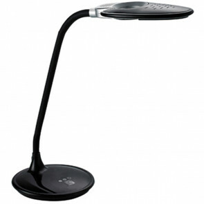 LED Bureaulamp met Vergrootglas - Aigi Magnoty - 5W - Natuurlijk Wit 5000K - Dimbaar - Glans Zwart