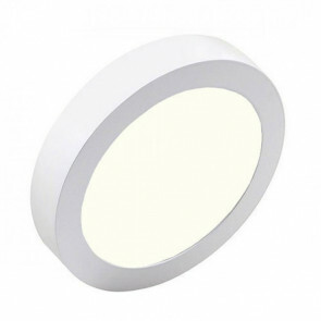 LED Downlight Pro - Aigi - Opbouw Rond 18W - Natuurlijk Wit 4000K - Mat Wit Aluminium - Ø227mm
