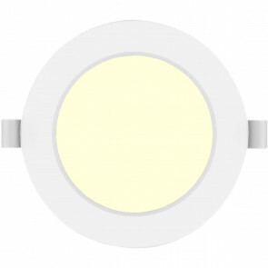 LED Downlight Pro - Aigi Trinko - Inbouw Rond 6W - Warm Wit 3000K - Mat Wit - Kunststof - Ø118mm