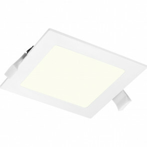 LED Downlight Slim Pro - Aigi Suno - Inbouw Vierkant 12W - Natuurlijk Wit 4000K - Mat Wit - Kunststof
