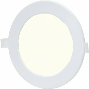LED Downlight Slim 6 Pack - Inbouw Rond 3W - Natuurlijk Wit 4200K - Mat Wit Aluminium - Ø90mm