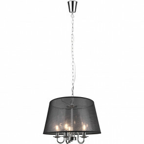 LED Hanglamp - Hangverlichting - Trion Trada - E14 Fitting - 5-lichts - Rond - Antiek Grijs - Aluminium