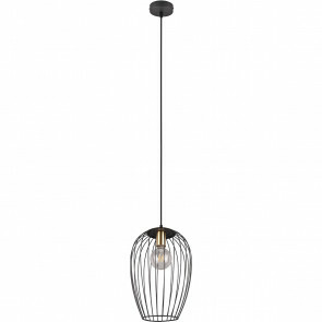 LED Hanglamp - Trion Bomela - E27 Fitting - Rond - Glans Chroom  - Aluminium