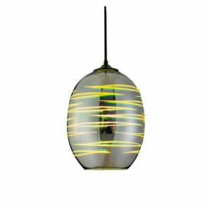 LED Hanglamp 3D - Structure - Ovaal - Chroom Glas - E27