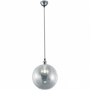 LED Hanglamp - Trion Dini - E27 Fitting - Rond - Mat Nikkel - Aluminium