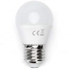 LED Lamp - Aigi Angel - Mini Bulb A5 G45 - E27 Fitting - 9W - Helder/Koud Wit 6400K