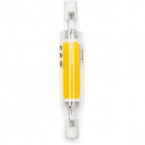 LED Lamp - Aigi Qolin - R7S Fitting - 4W - Helder/Koud Wit 6500K - Oranje - Glas