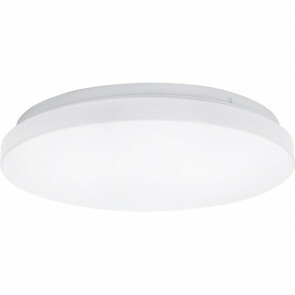 LED Plafondlamp - Aigi Arory - Opbouw Rond - 12W - Warm Wit 3000K - Mat Wit - Aluminium