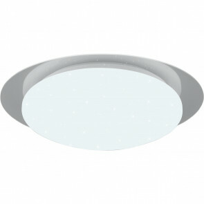 LED Plafondlamp - Plafondverlichting - Trion Colombo - 45W - Aanpasbare Kleur - RGBW - Rond - Mat Wit - Kunststof