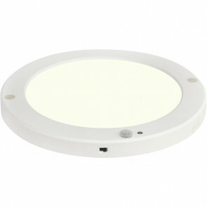 PHILIPS - LED Plafondlamp met Bewegingssensor - CorePro Lustre 827 P45 FR - 360° Sensor - E27 Fitting - 5.5W - Warm Wit 2700K - Mat Wit - Melkglas