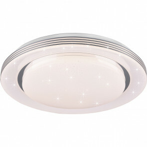 LED Plafondlamp - Plafondverlichting - Trion Atras - 22W - Aanpasbare Kleur - Rond - Mat Wit - Kunststof