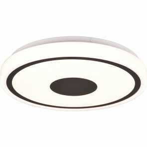 LED Plafondlamp - Plafondverlichting - Trion Slodan - 16W - Aanpasbare Kleur - Rond - Mat Wit - Kunststof