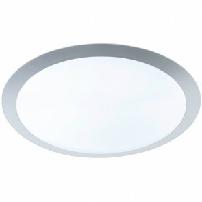 LED Plafondlamp - Plafondverlichting - Trion Ginzon - 25W - Warm Wit 3000K - Rond - Mat Titaan - Kunststof 