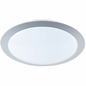 LED Plafondlamp - Plafondverlichting - Trion Ginzon - 9W - Warm Wit 3000K - Rond - Mat Titaan - Aluminium