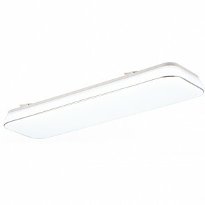 LED Plafondlamp - Plafondverlichting - Trion Povino - 30W - Warm Wit 3000K - Dimbaar - Rechthoek - Mat Nikkel - Aluminium