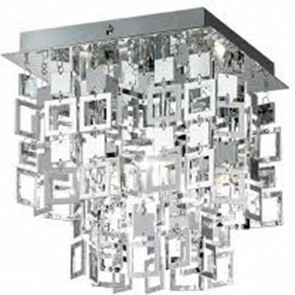 LED Plafondlamp - Plafondverlichting - Trion Monimo - E27 Fitting - 3-lichts - Rond - Mat Wit - Aluminium