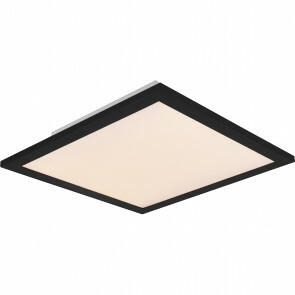 LED Plafondlamp - Plafondverlichting - Trion Tirus - 14W - Aanpasbare Kleur - Vierkant - Mat Zwart - Aluminium