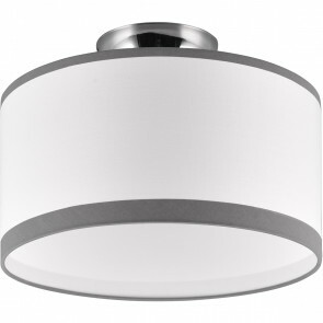 LED Plafondlamp - Plafondverlichting - Trion Colmino - E27 Fitting - 1-lichts - Vierkant - Mat Wit - Aluminium