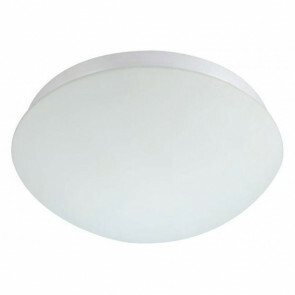 LED Lamp met Bewegingssensor - Opbouw Ovaal - 360° - E27 - Mat Wit Kunststof