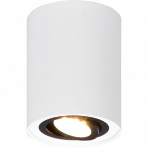 LED Plafondspot - Trion Micko - GU10 Fitting - 1-lichts - Rond - Mat Nikkel - Aluminium