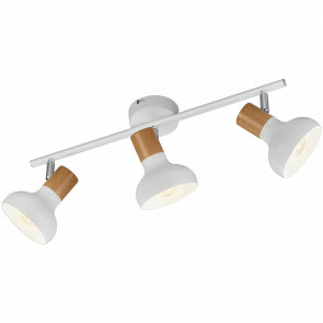 LED Plafondspot - Trion Rollo - E14 Fitting - 2-lichts - Rond - Mat Wit - Aluminium