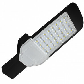 SAMSUNG - LED Straatlamp - Viron Anno - 50W - Natuurlijk Wit 4000K - Waterdicht IP65 - Mat Zwart - Aluminium