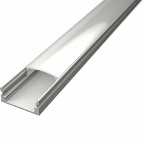LED Strip Profiel - Delectro Profi - Aluminium - 1 Meter - 17.1x8mm - Opbouw