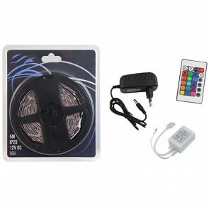 LED Strip Set RGB - Prixa Blinkon - 5 Meter - 150 LEDs - Dimbaar - RGB Kleurverandering - Afstandsbediening - Zelfklevend
