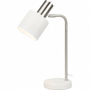 LED Tafellamp - Tafelverlichting - Trion Muton - E14 Fitting - Rond - Mat Grijs - Aluminium