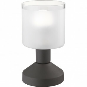 LED Tafellamp - Tafelverlichting - Trion Garlo - E14 Fitting - Rond - Roestkleur - Aluminium