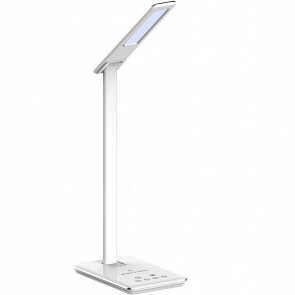 LED Tafellamp - Aigi Diplo - 10W - Aanpasbare Kleur - Dimbaar - Rechthoek - Mat Zwart - Kunststof