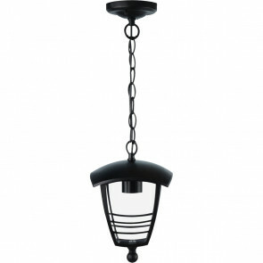 LED Tuinverlichting - Buitenlamp - Kavy 1 - Wand - RVS Mat Zwart - E27 - Rond