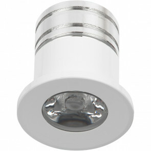 LED Veranda Spot Verlichting - 3W - Warm Wit 3000K - Inbouw - Dimbaar - Rond - Mat Wit - Aluminium - Ø31mm