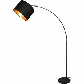 LED Vloerlamp - Trion Grivon - E27 Fitting - Rond - Mat Wit - Aluminium