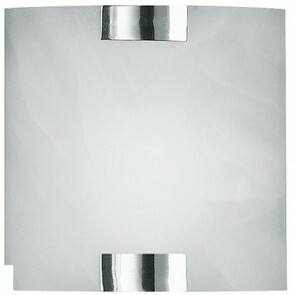 LED Wandlamp - Wandverlichting - Trion Mata - E14 Fitting - Vierkant - Mat Chroom - Aluminium