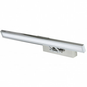 LED Spiegelverlichting - Schilderijverlichting - Trion Codrado - 8W - Warm Wit 3000K - Mat Nikkel - Aluminium