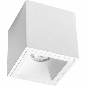 LED Opbouwspot - Plafondspot - 8W Rond - Draaibaar - Natuurlijk Wit 4200K - Mat Zwart Aluminium