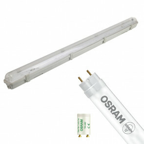OSRAM - LED TL Armatuur met T8 Buis - SubstiTUBE Value EM 830 - Aigi Hari - 150cm Enkel - 19.1W - Warm Wit 3000K