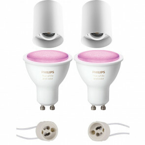 PHILIPS HUE - LED Spot GU10 - White and Color Ambiance - Bluetooth - Duo Pack - Set