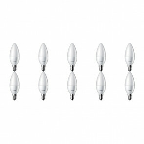 PHILIPS - LED Lamp 10 Pack - CorePro Candle 827 B35 FR - E14 Fitting - 4W - Warm Wit 2700K | Vervangt 25W